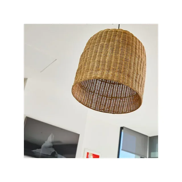 Natürliche Rattan-Hängelampe - Giacomo Nomad