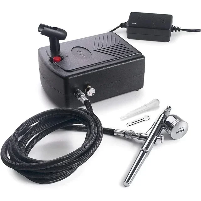 Aerografo e Compressore Integrato - Pressione di 2 Bar