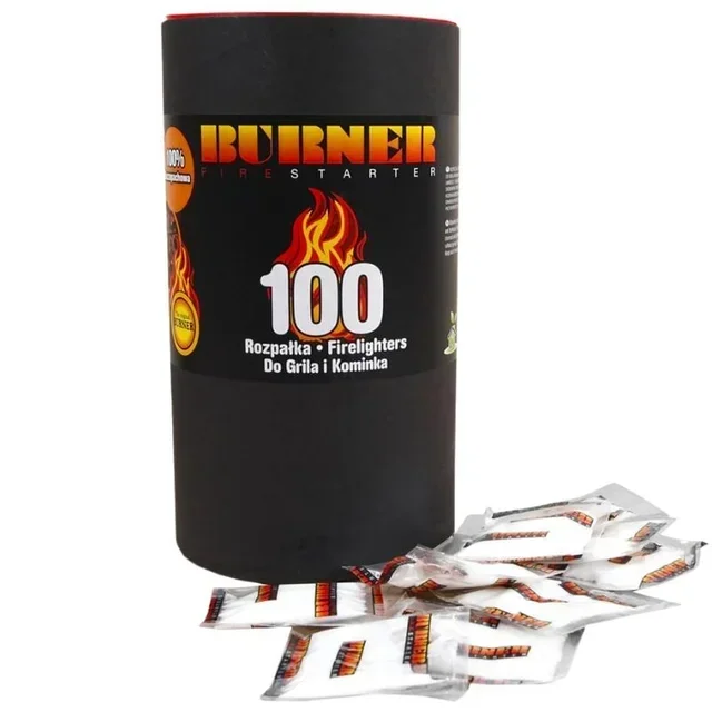 Burner Anzünder - Box mit 100 Stück