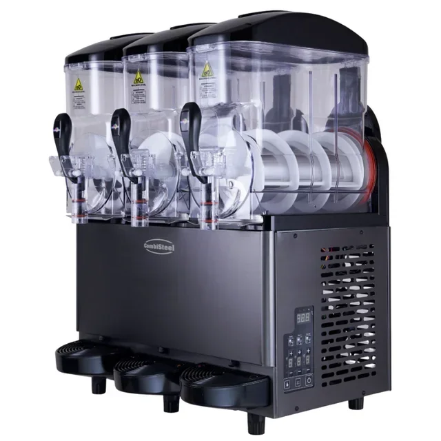 Professional Slush Machine 3 Tanks x 12 Liters - Automatic