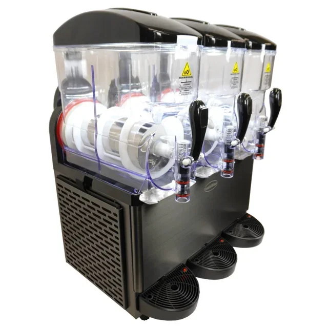 Appareil à Granité Professionnel 3 Bacs de 12 Litres - Fonctionnement Automatique