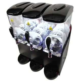 Appareil à Granité Professionnel 3 Bacs de 12 Litres - Fonctionnement Automatique