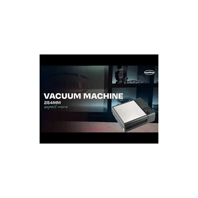 Máquina de embalagem a vácuo com bomba externa - Largura 254 mm