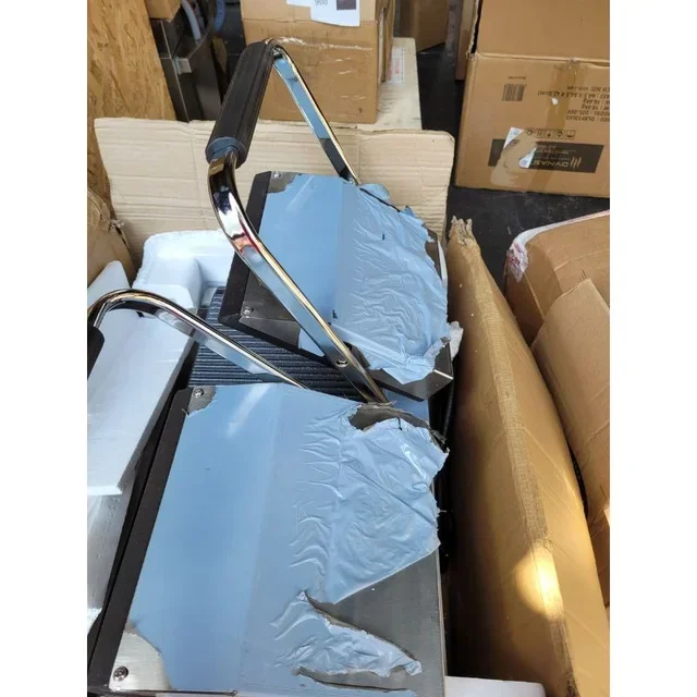 Double Panini Grill with Grooved Plates - Refurbished