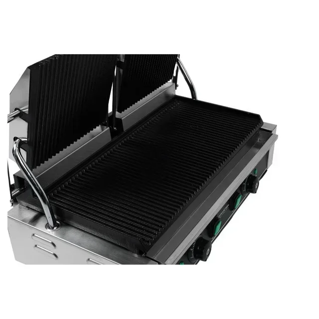 Double Panini Grill with Grooved Plates - Refurbished