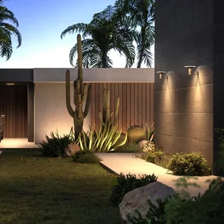 Keope Wall Solar Outdoor Wall Light