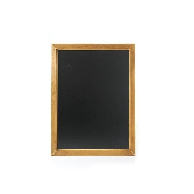 Framed Wooden Wall Slate 60 x 80 cm - Landscape Format