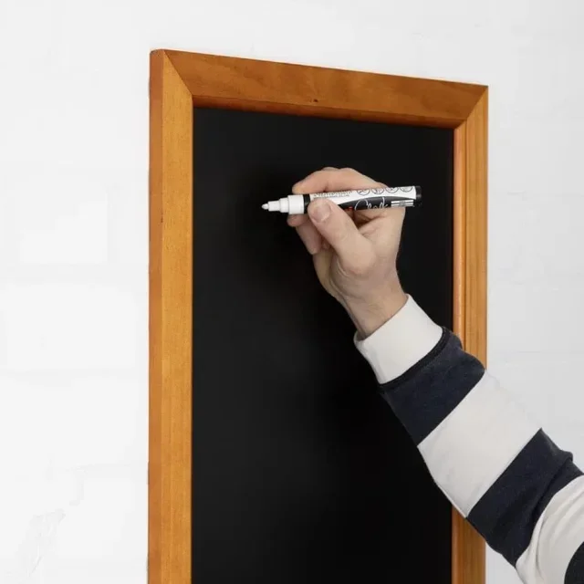 Framed Natural Wood Wall Slate