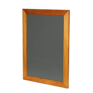 Pizarra de Pared Enmarcada Madera Natural