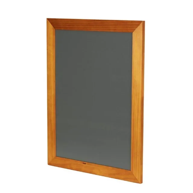 Pizarra de Pared Enmarcada Madera Natural