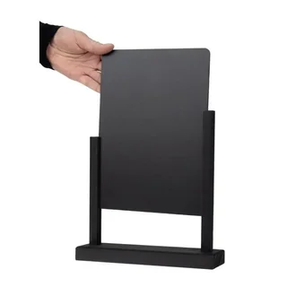 Ardoise de Table Noire Format A4 21 x 29,7 cm