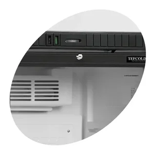 Getränkekühlschrank 1 Glastür 347 Liter - Weiß