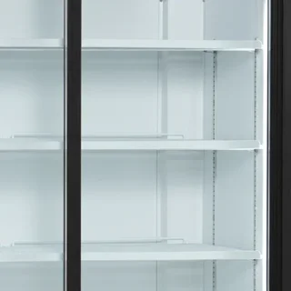 Getränkekühlschrank 2 Schiebetüren aus Glas - Kapazität 660 Liter