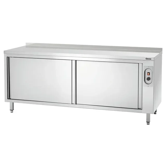 Hot Holding Cabinet with Backsplash - Width 2000 mm x Depth 700 mm