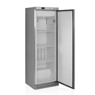 Congelador Vertical de Acero Inoxidable con Ventilación 340L