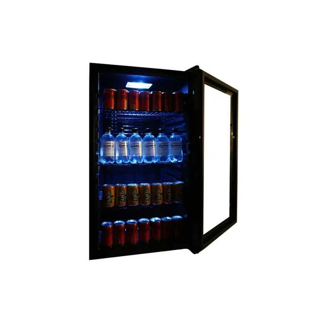 80L Refrigerated Beverage Cabinet - Glass Door