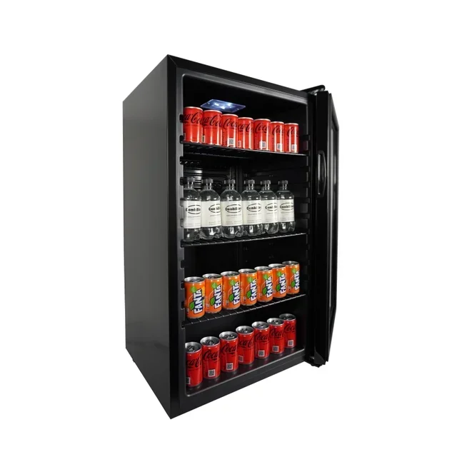 80L Refrigerated Beverage Cabinet - Glass Door