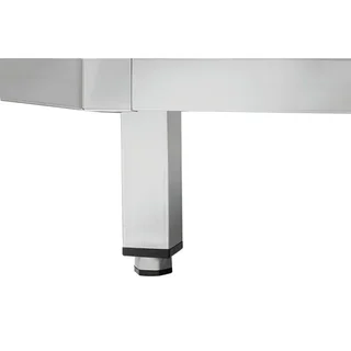 Mesa de Trabajo de Esquina de Acero Inoxidable - Profundidad 1000 mm - Ancho 1000 mm