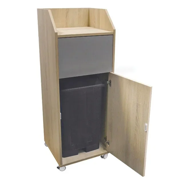 Snacking Sorting Cabinet Chianti Oak 86 L | Trash Bin Storage