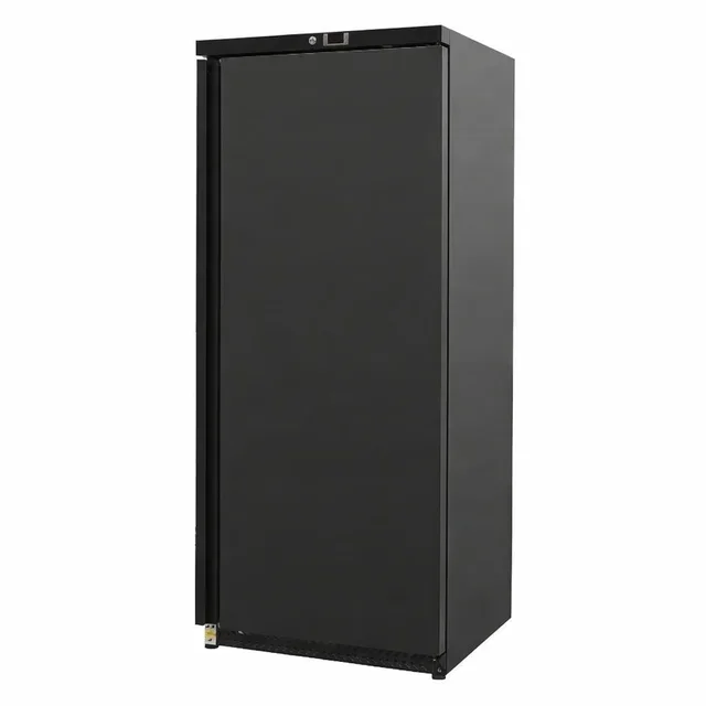 600L Upright Refrigerator - Black