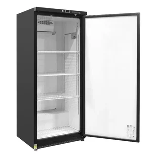 600L Upright Refrigerator - Black