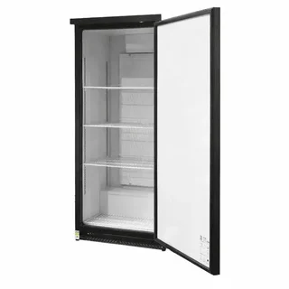 600L Upright Refrigerator - Black