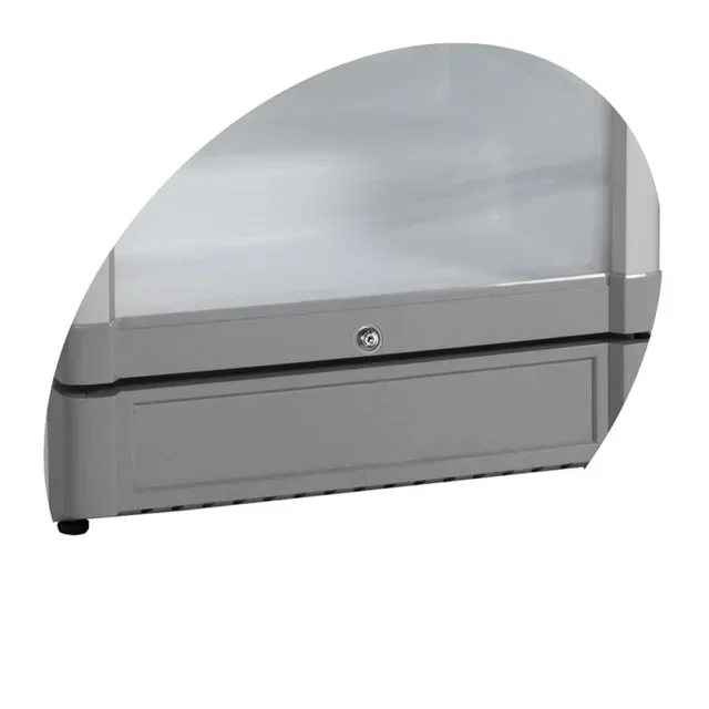 Getränkekühlschrank 1 Glastür Weiß - 347 Liter