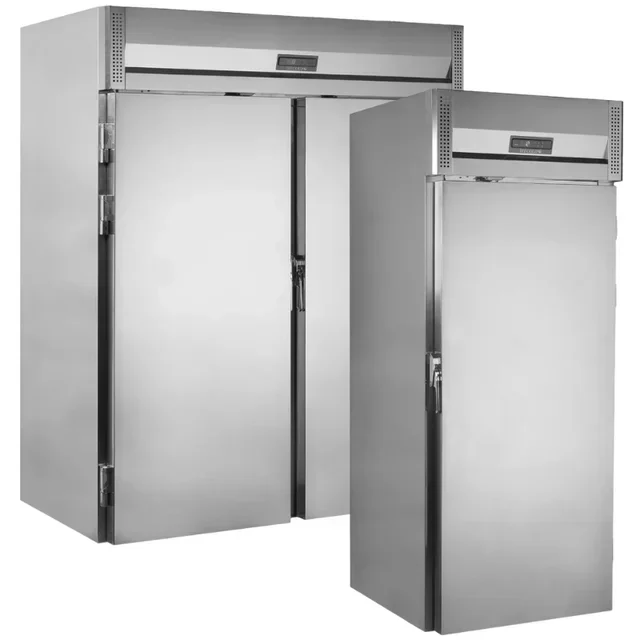 Stainless Steel Positive Refrigerated Trolley 416 Liters - Mobile Storage Cabinet