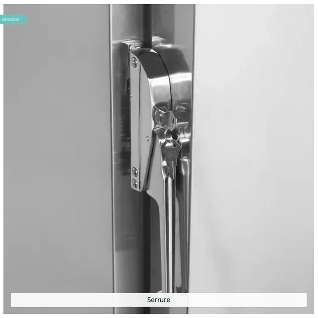 Stainless Steel Positive Refrigerated Trolley 416 Liters - Mobile Storage Cabinet