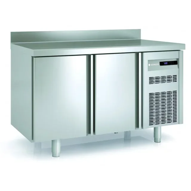 Tavolo Refrigerato Negativo 255L - 2 Porte - Profondità 700 mm - Stoccaggio Freddo Professionale