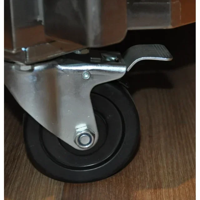 Edelstahl-Kühlschrank 600L - GN 2/1 - Statische Kühlung