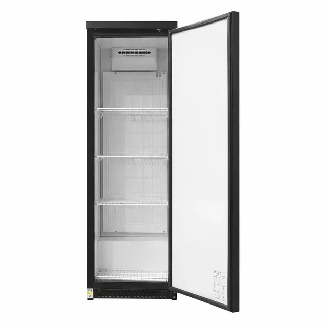 400L Black Positive Refrigerated Cabinet - Professional Cold Storage
