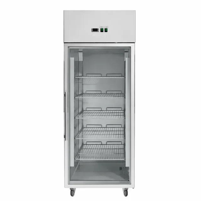 Vetrina Refrigerata Verticale 650 Litri - Porta in Vetro