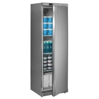 Armario Refrigerador Vertical Acero Inoxidable 1 Puerta 361 Litros - Frío Positivo