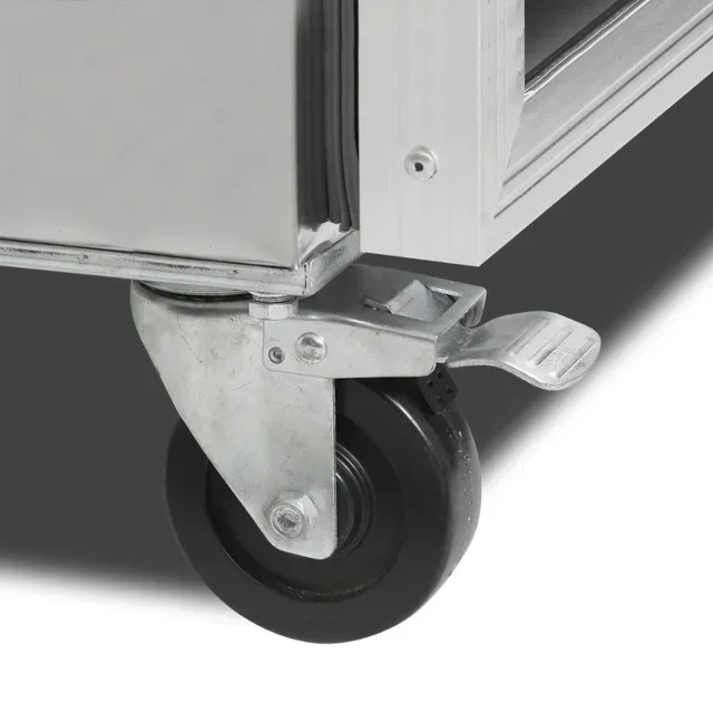 Frigorífico Vertical Acero Inoxidable GN 2/1 1 Puerta 559 Litros