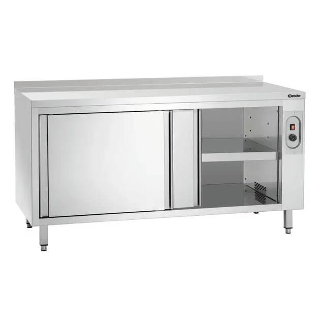 Heated Holding Cabinet with Back Panel - Width 1600 mm x Depth 700 mm