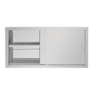 Professional Stainless Steel Wall Cabinet - Length 120 cm