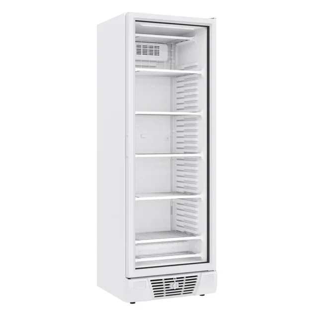 Negative Temperature 1 Glass Door Refrigerator 382L - White Finish