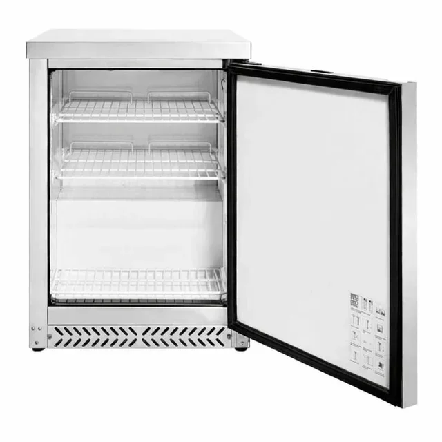 Armario Congelador Acero Inoxidable 200 Litros - Congelación Profesional Negativa