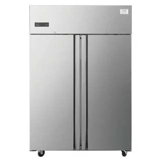 Doppeltüriger Upright-Kühlschrank | GN 2/1 | Fassungsvermögen 1235 Liter