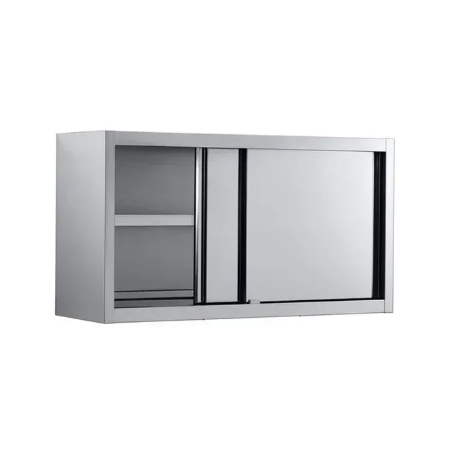 Wall Cabinet with Sliding Doors - Width 160 cm x Depth 40 cm