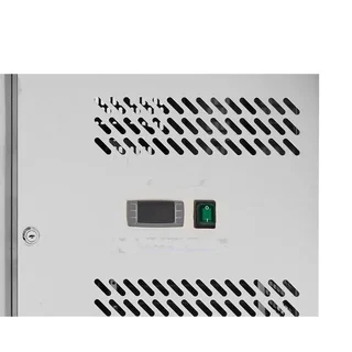 Armadio di Stoccaggio per Pizza 3 Ante - Mobile di Conservazione per Pizze