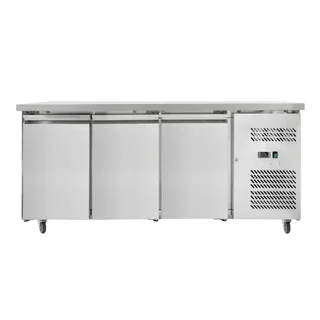 Refrigerated Counter 3 Doors Gastronorm GN 1/1 - Depth 700 mm