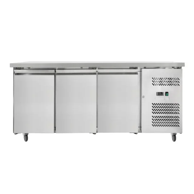 Refrigerated Counter 3 Doors Gastronorm GN 1/1 - Depth 700 mm