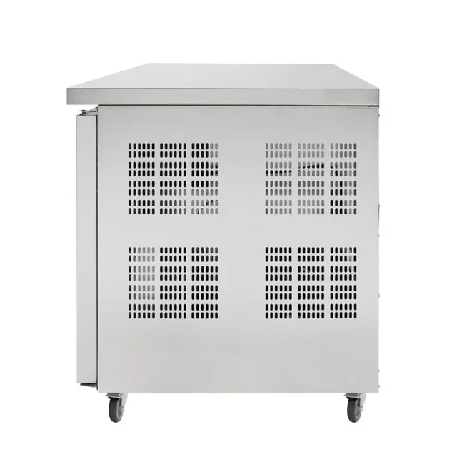 Refrigerated Counter 3 Doors Gastronorm GN 1/1 - Depth 700 mm