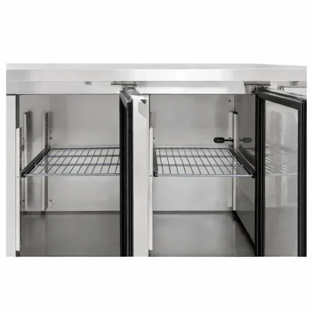 Refrigerated Counter 3 Doors Gastronorm GN 1/1 - Depth 700 mm