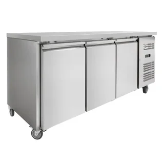 Refrigerated Counter 3 Doors Gastronorm GN 1/1 - Depth 700 mm