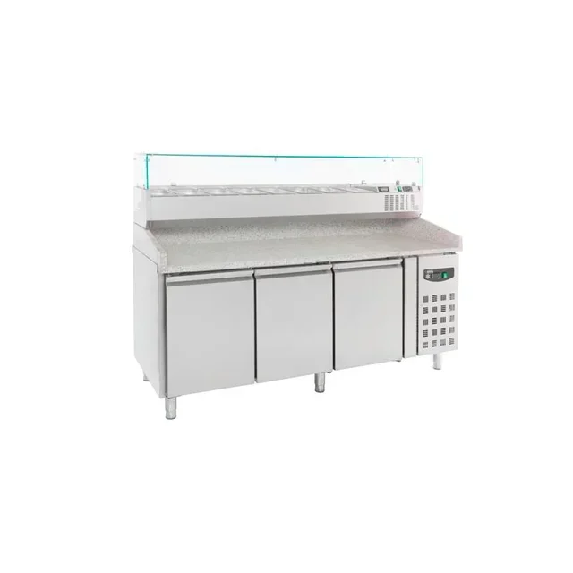 Armadio Refrigerato 3 Porte 580L per Pizze