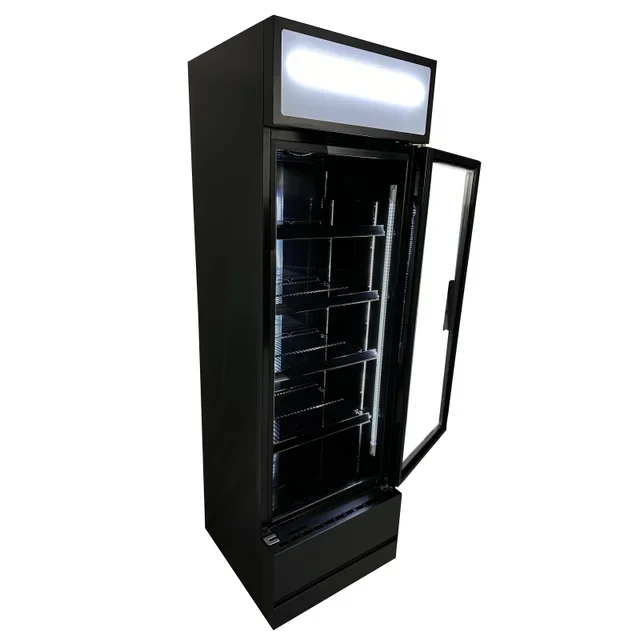 Armario Refrigerado 4 Estantes 370L - Bebidas y Latas