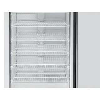 600L Glass Door Freezer - Professional Fan-Assisted Upright Cabinet